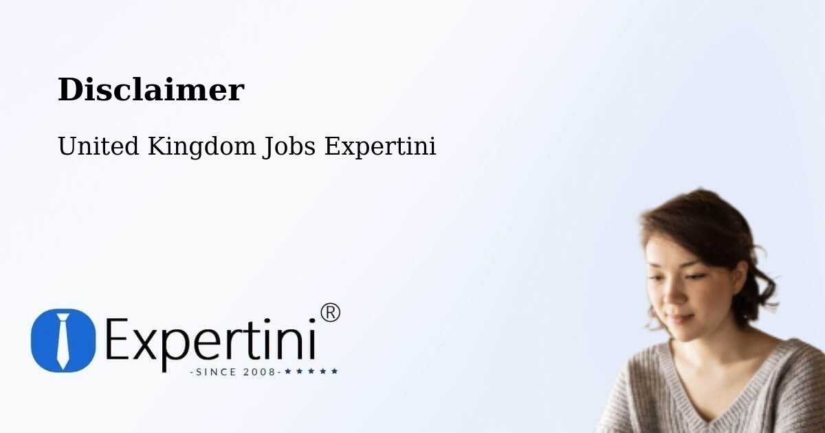 Disclaimer – South Shields - United Kingdom Jobs Expertini